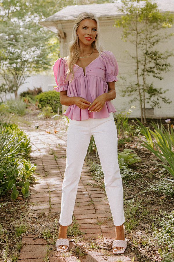 Grace On Repeat Babydoll Top