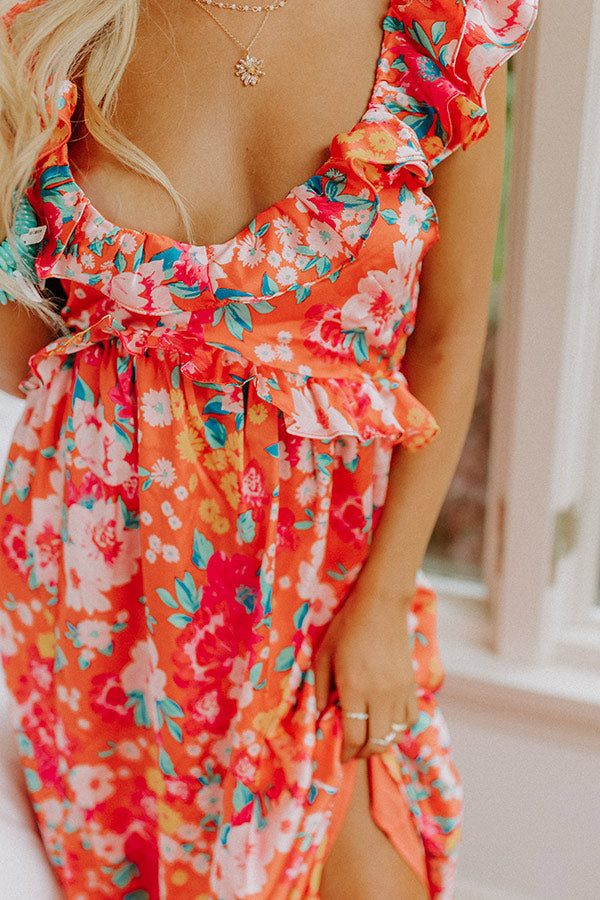 Tell Me I'm Dreaming Floral Midi
