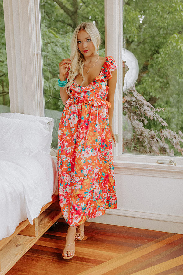 Tell Me I'm Dreaming Floral Midi