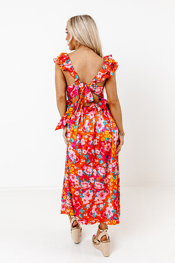 Tell Me I'm Dreaming Floral Midi