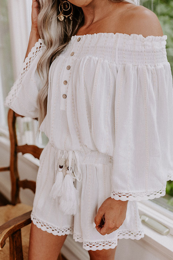 Witty Remark Embroidered Top
