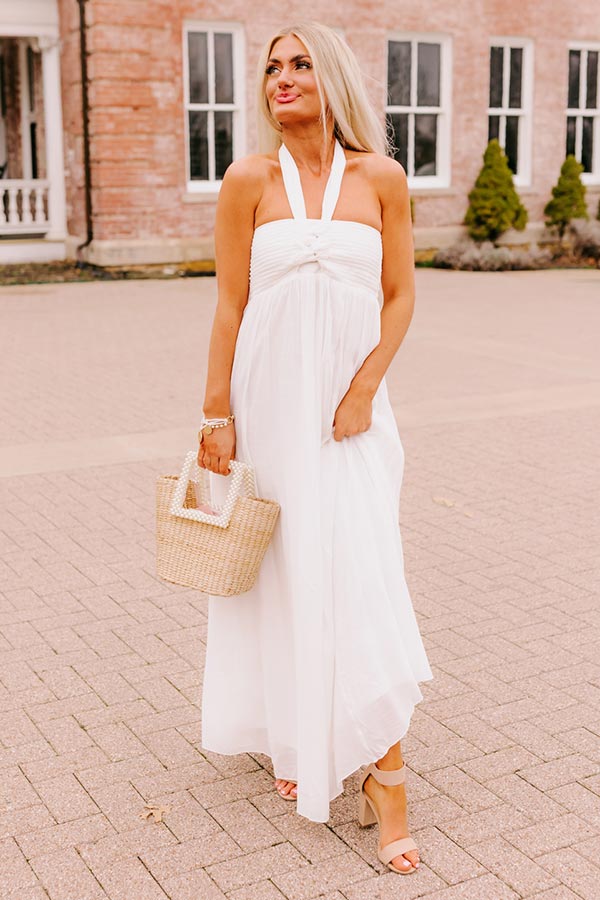 Destination Dreamy Halter Maxi