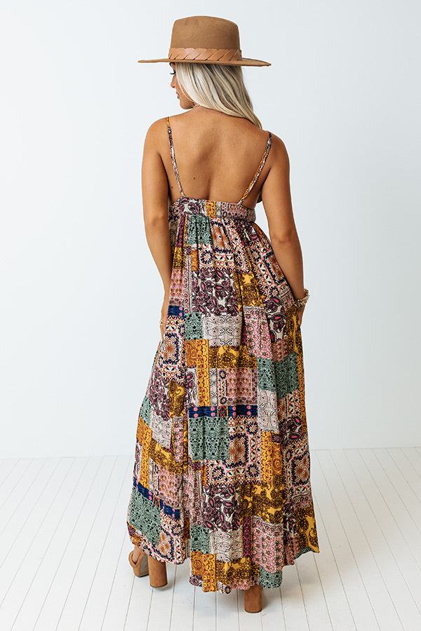 Weekends By The Coast Maxi in Marigold