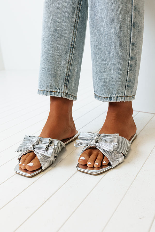 The Mysti Sandal In Silver