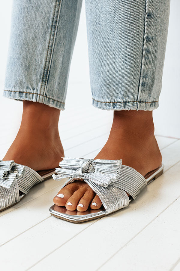 The Mysti Sandal In Silver
