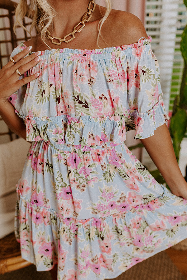 Move On Floral Dress