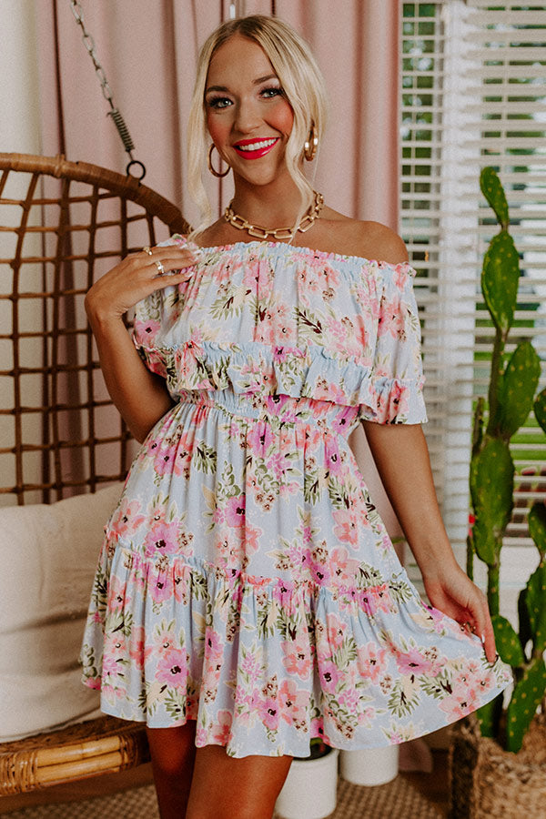 Move On Floral Dress