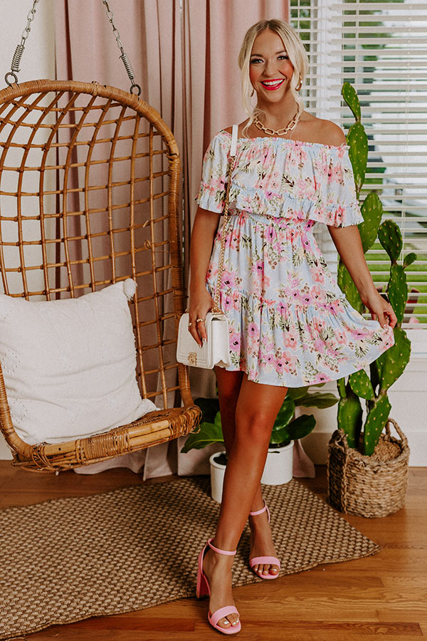 Move On Floral Dress