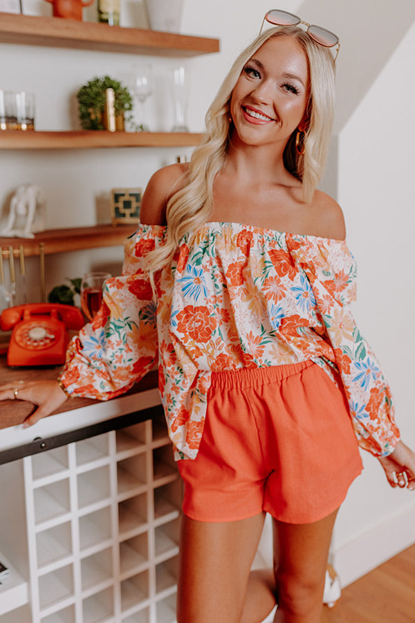 Baby Got Blooms Shift Top