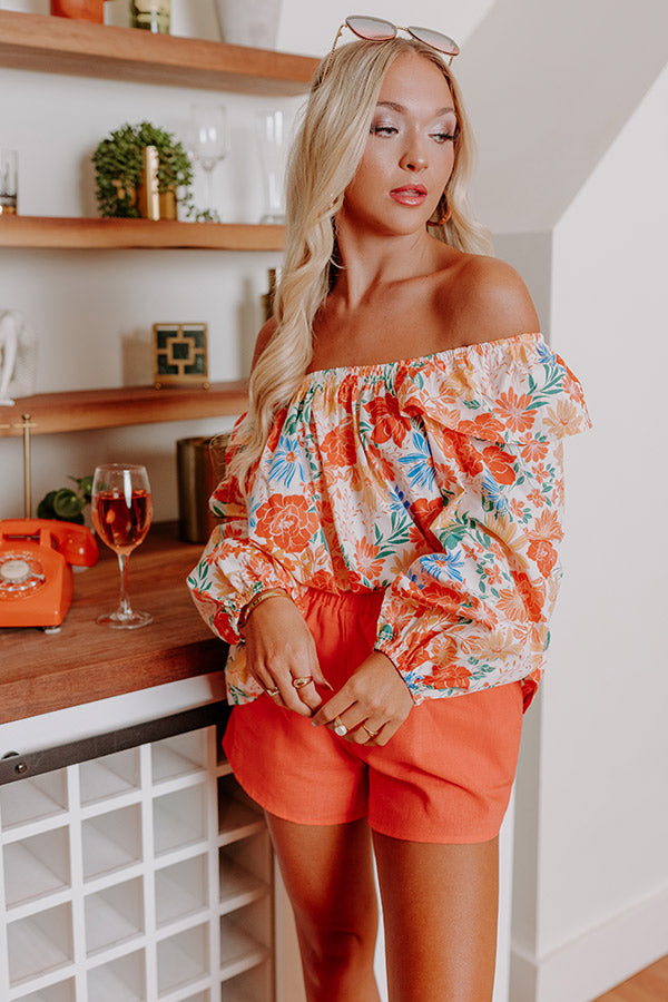 Baby Got Blooms Shift Top