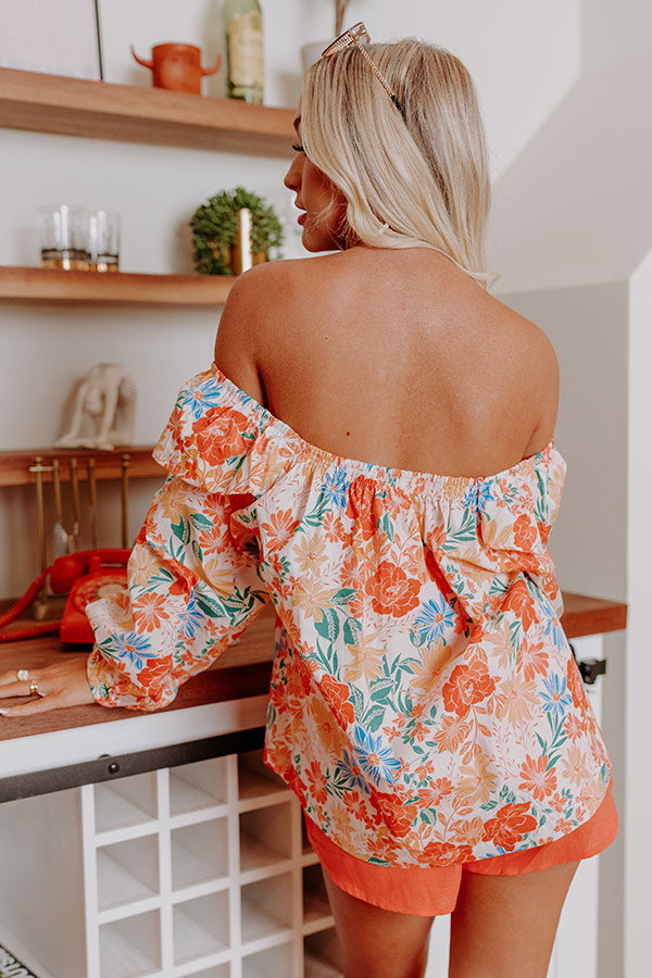 Baby Got Blooms Shift Top