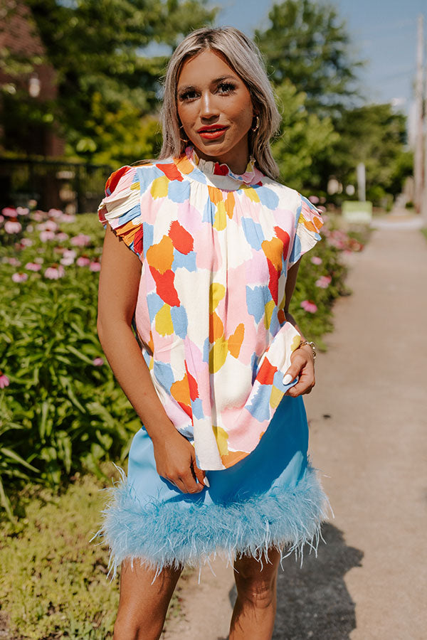 New In Town Shift Top