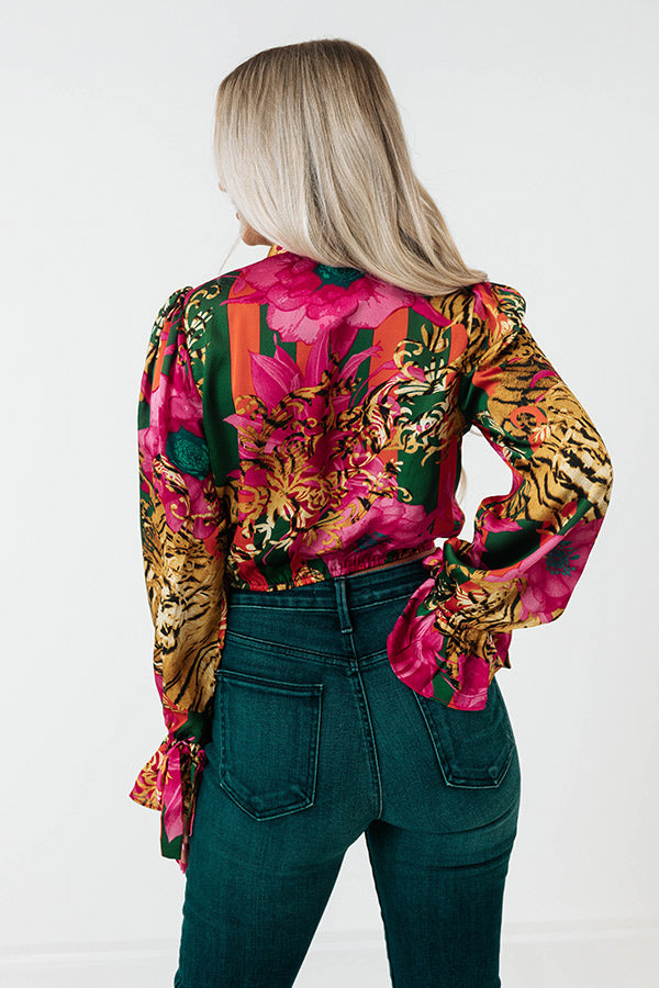 Jetset To Miami Crop Top