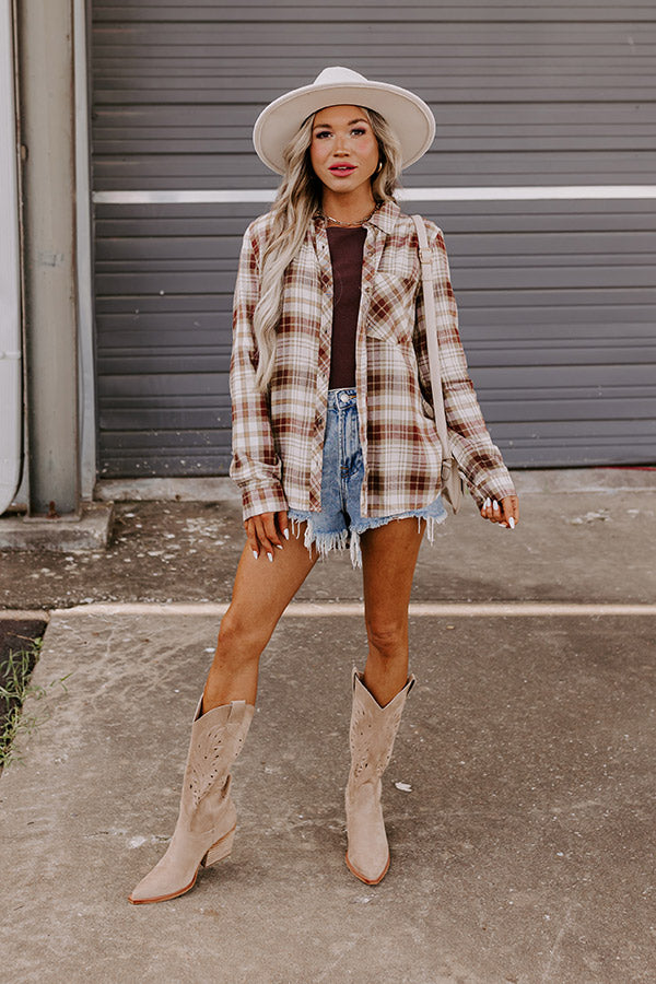 Bonfire Babe Flannel