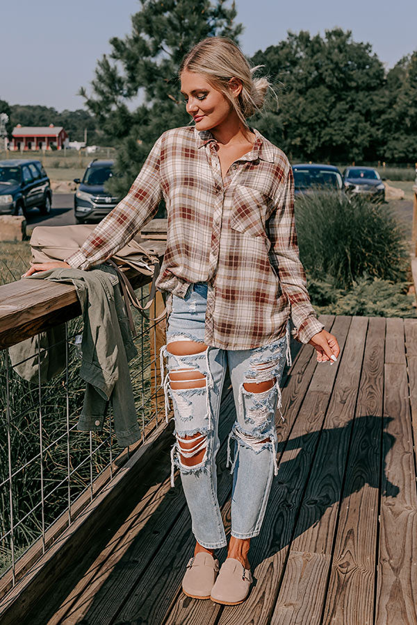 Bonfire Babe Flannel