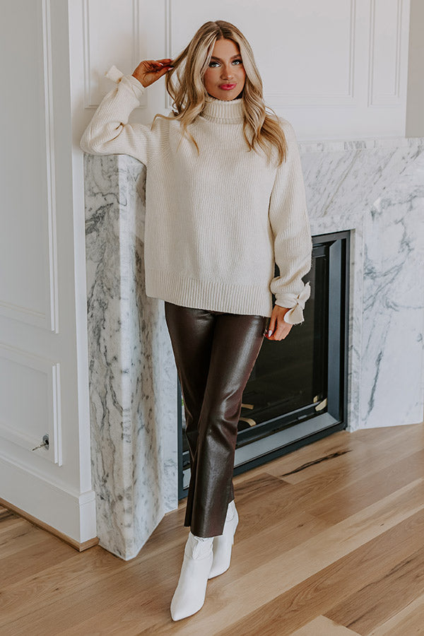 Peaceful Morning Sweater In Cream