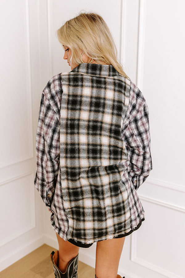 Fireside Cuddles Flannel In Black