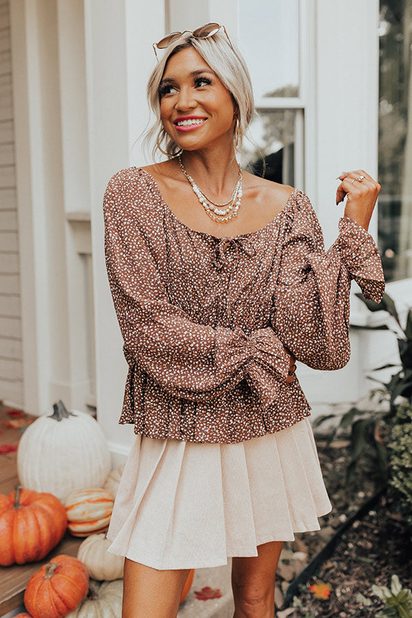 A Casual Escape Babydoll Top