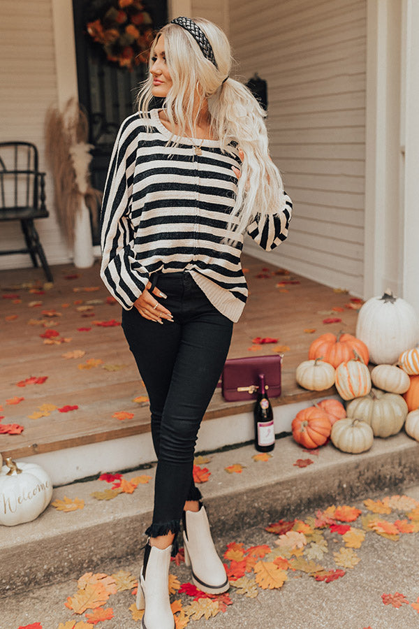 What's My Line Chenille Sweater