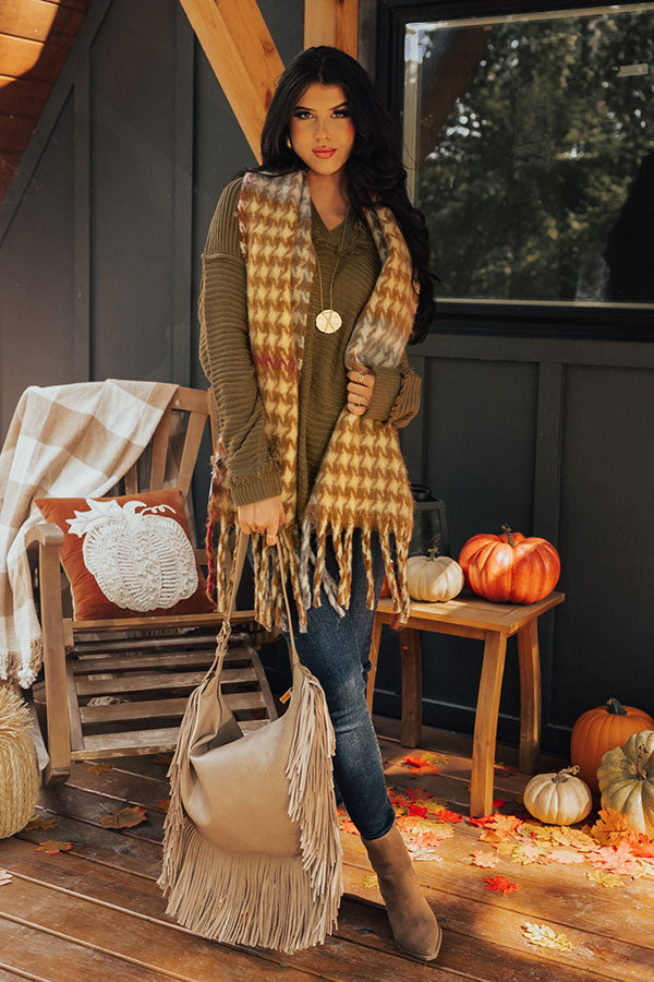 Warm On Up Knit Sweater