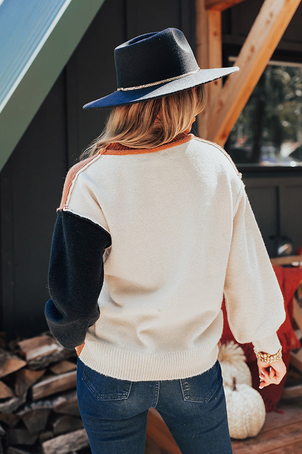 Salem Snuggles Colorblock Sweater