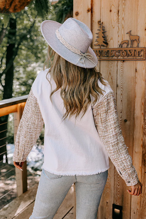 Leaf Lined Drive Tweed Jacket