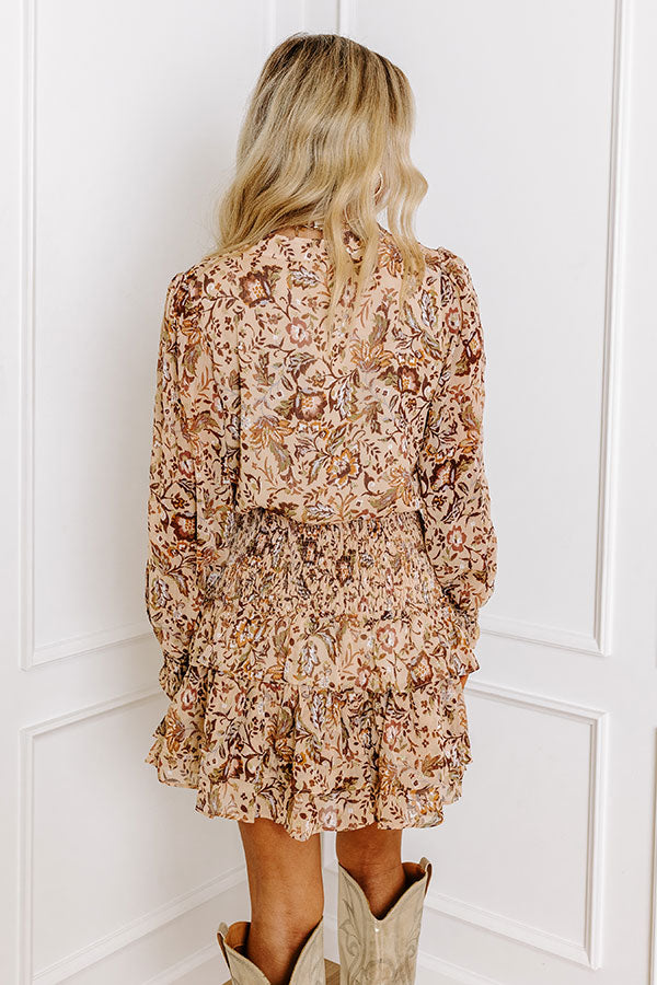 Make It Happen Ruffle Dress