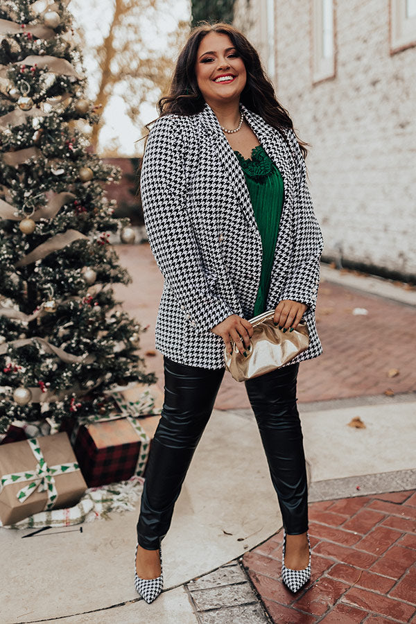 Finding Romance Velvet Tank In Green Curves