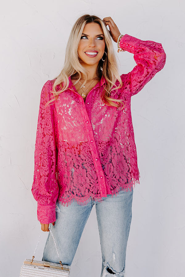 Call Me Lovely Lace Top