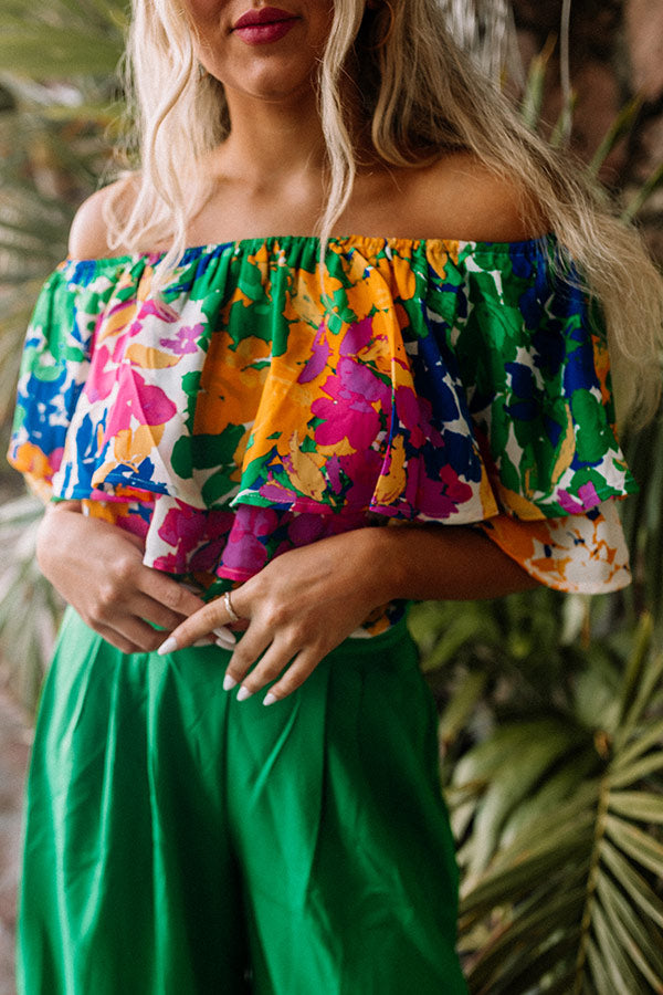 Hotel Plaza Crop Top