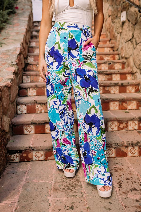 Time To Travel High Waist Pants