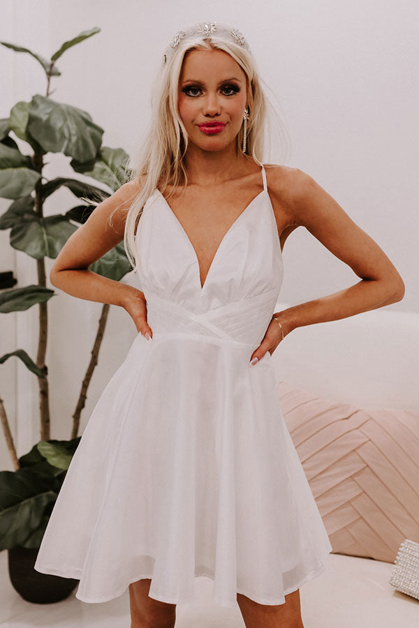 Dancing Down The Aisle Mini Dress