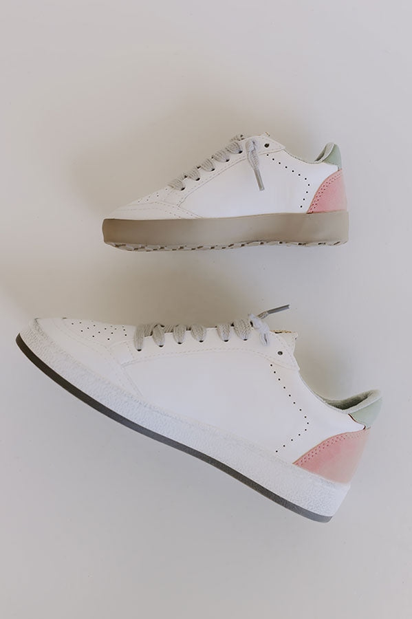 The Honeybee Children's Vintage Sneaker in Silver