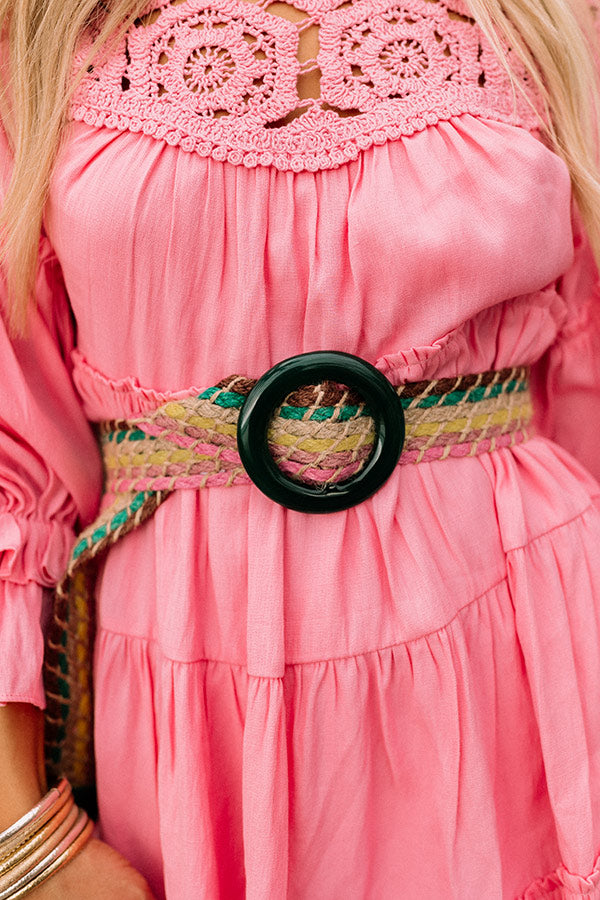 Tropical Waters Woven Belt
