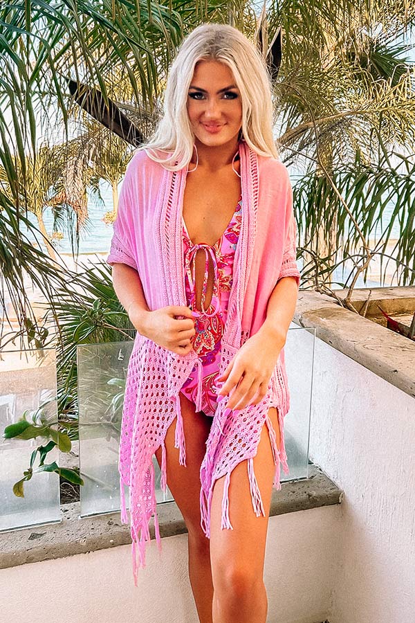 Sorbet Summer Crochet Overlay