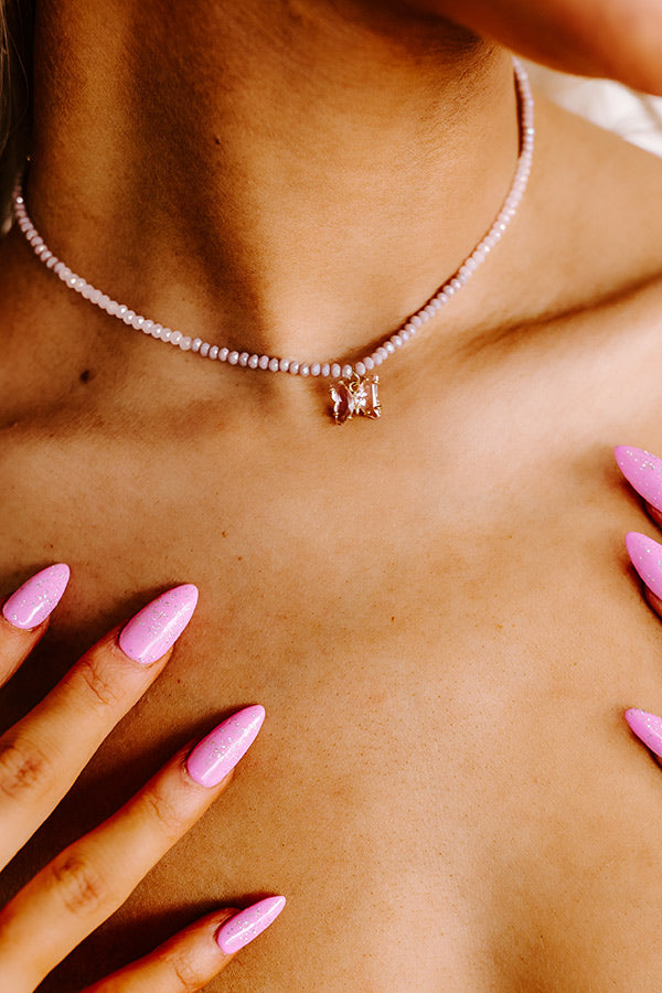 Soundtrack To The Summer Necklace In Lavender