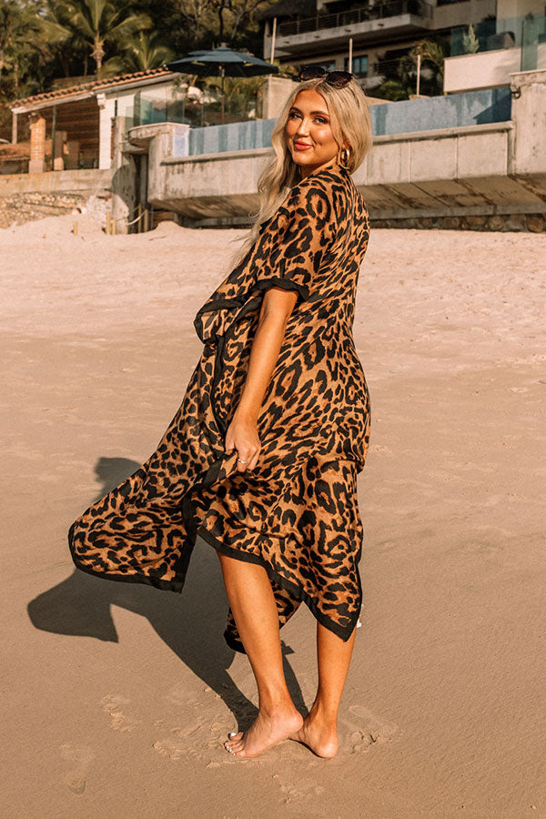 Private Beach Bound Leopard Overlay