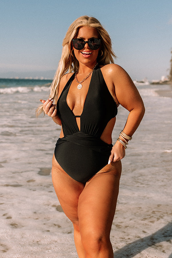 Sail The Day Away One Piece Swimsuit Curves