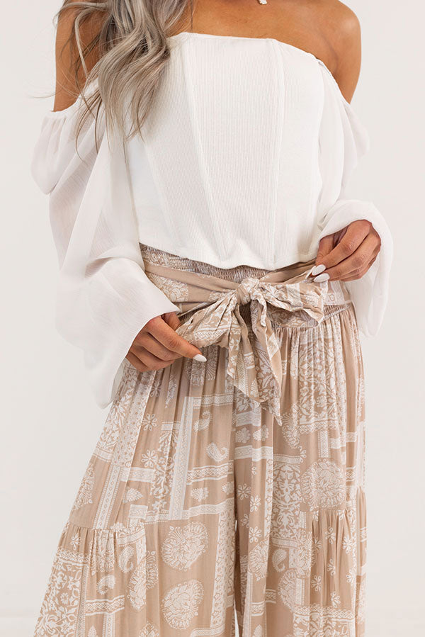 Patio Days High Waist Pants