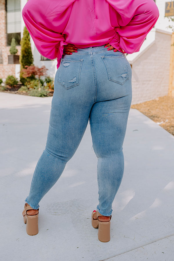 The Gobi High Waist Ankle Skinny Curves