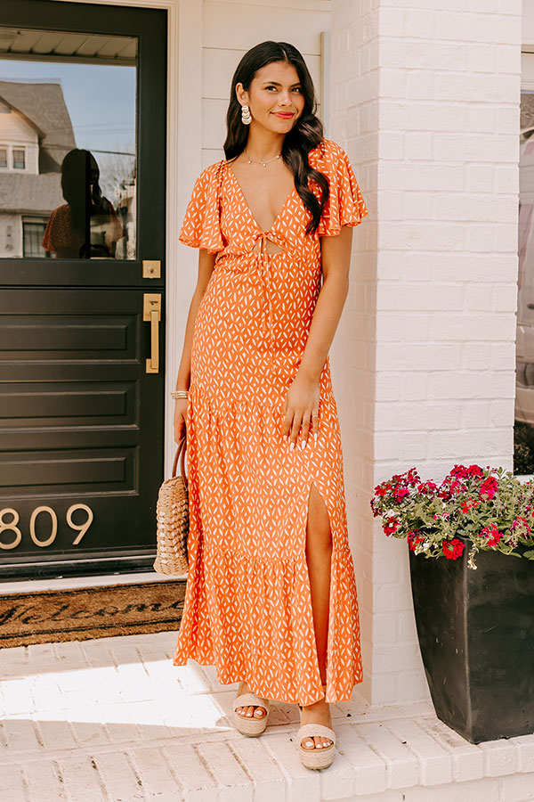 iconic maxi dress Iconic Archivist Maxi Dress Bronze Brown