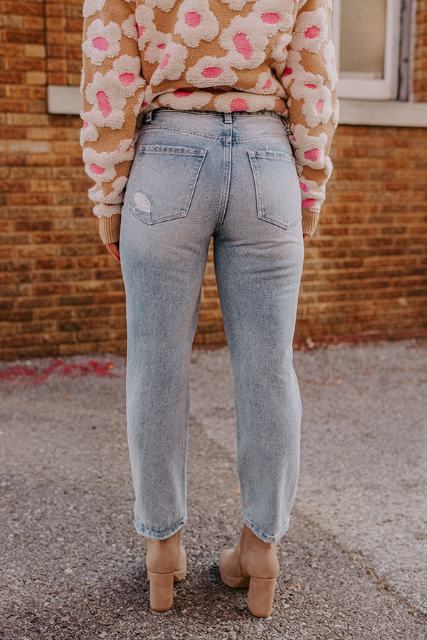 The Leith High Waist Distressed Jean