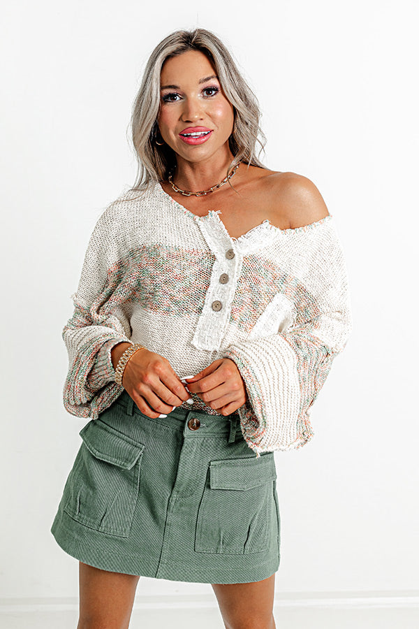 Don't Change Knit Sweater