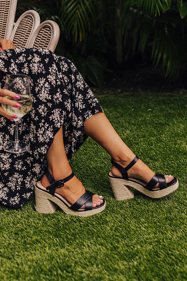 The Leilani Heel In Black