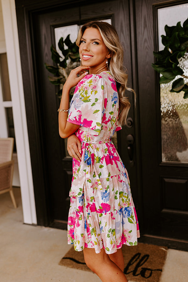 Greek Dreaming Wrap Dress