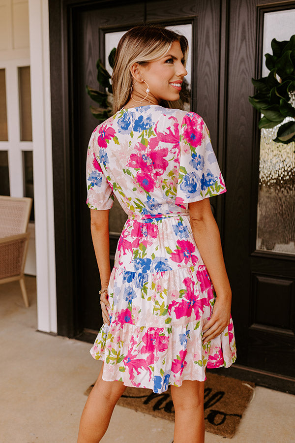 Greek Dreaming Wrap Dress