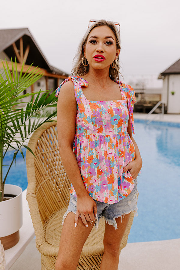 Sayulita Shores Floral Top