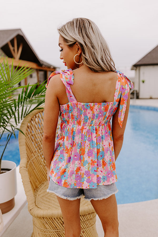 Sayulita Shores Floral Top