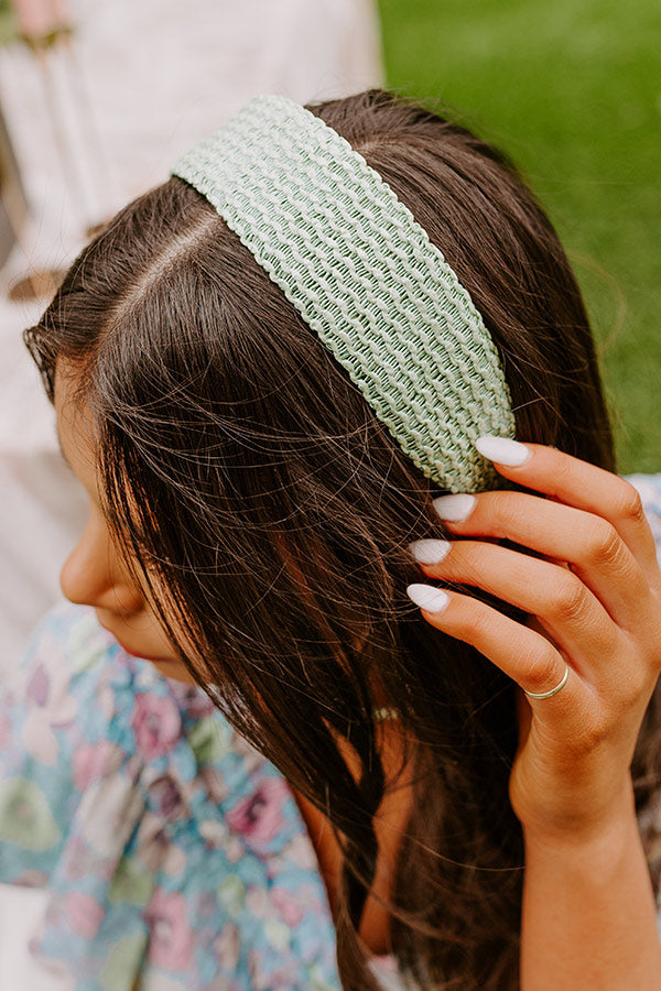Seaside Serenity Woven Headband