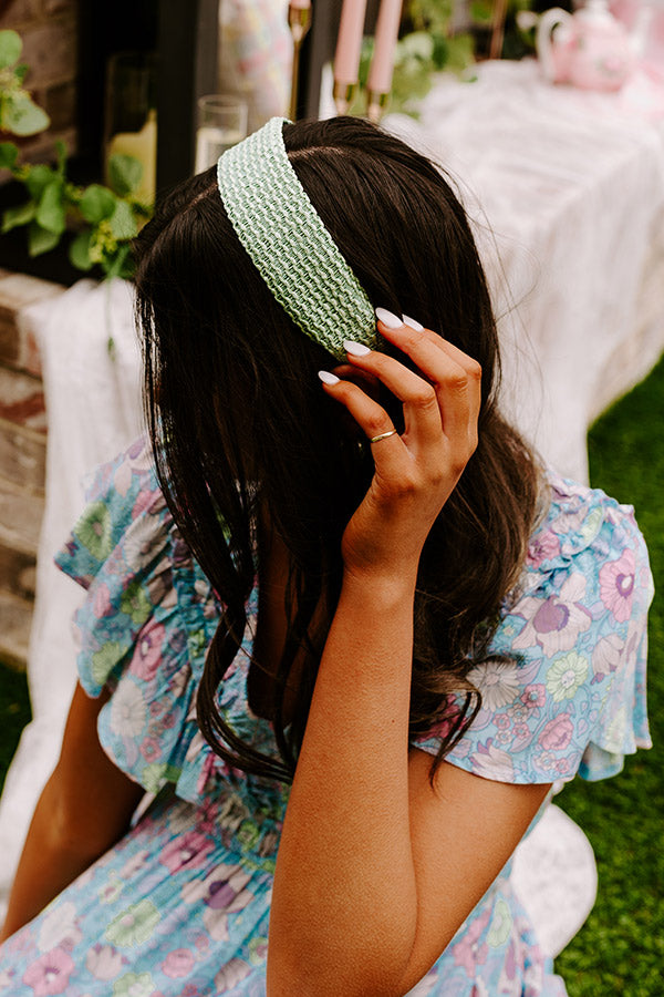 Seaside Serenity Woven Headband